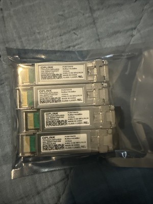 Lot of 4   Oplink/Fujitsu FC9572A410 10G SFP+ Transceiver Modules