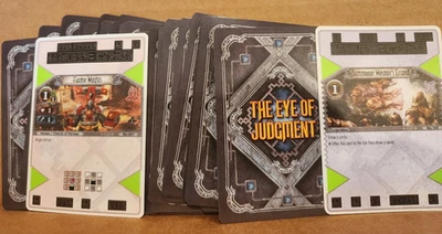 Collectible The Eye of Judgment Card Games for sale | eBay