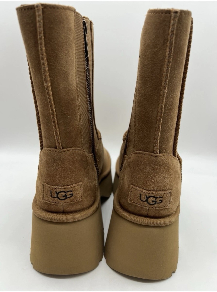 UGG Classic Twin Seam New Heights Boot Chestnut 1158313 Women's