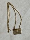 Genuine 80’s Mink Freddy Teddy Bear W/ Gold Necklace Envelope Love Letter — photo 10