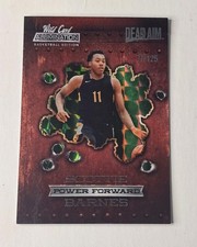 2022 Wild Card Illumination Dead Aim Green #ADA-20 Scottie Barnes #77/125