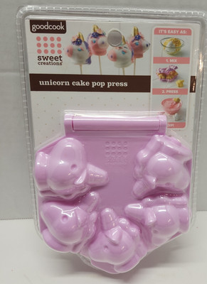 NIP Good Cook Unicorn Cake Pop Press Sweet Creations