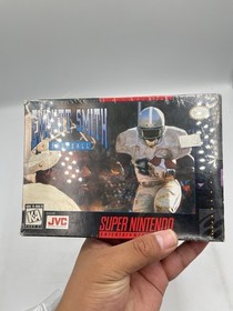 Emmitt Smith Football (SNES, Super NES) New Factory Sealed