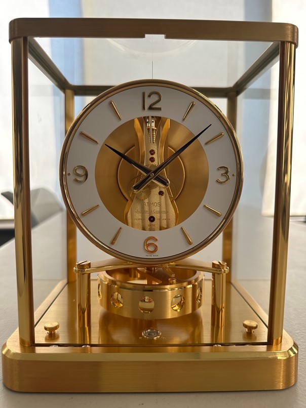 Gorgeous Atmos Clock by Jaeger LeCoultre 13-Jewel Movement 540 In