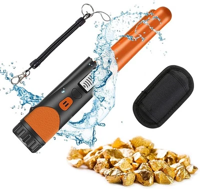 MARKENLOS Gold Metal Metalldetektor Profi mit LCD Display Detector Wasserdicht Tiefensonde