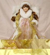 The Collector's Choice Dan Dee Series, Porcelain Angel Doll, 17 In, Rare Doll