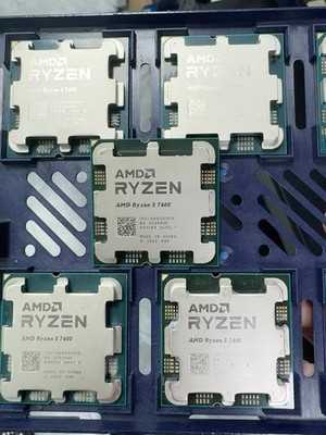 AMD Ryzen 5 7600 6-Core 3.8GHz/5.1GHz 32MB L3 65W AM5 Desktop CPU
