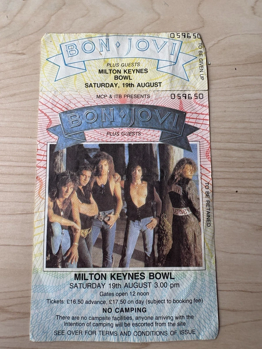 bon jovi tickets products for sale | eBay UK