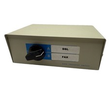 Vintage Data Transfer Switch Box Button Network PC Router Modem Internet Phone