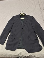 J. Crew Thompson Men's Striped Suit 40R Blazer 31x30 Pants