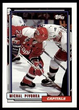 1992-93 Topps Michal Pivonka Washington Capitals #107