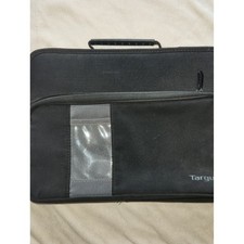 Targus Black Laptop Case with Interior Strap  Front Zipper Pocket