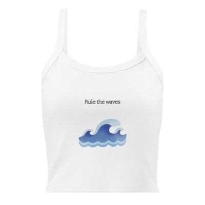 Women s Tank Top - GIRL BOSS - ''Rule the waves''