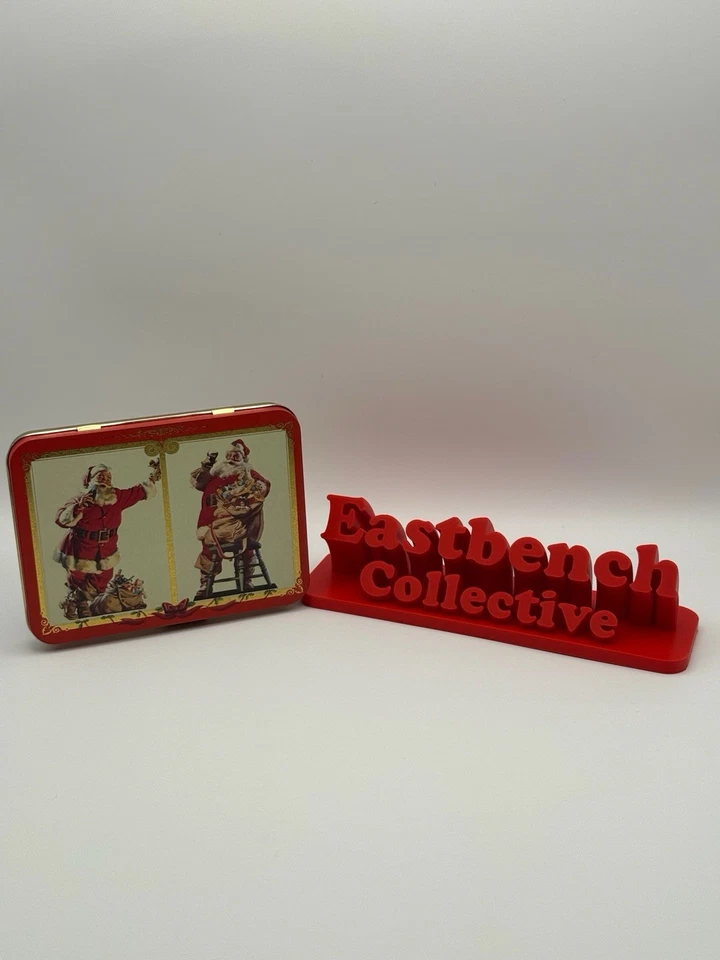 Coca-Cola Nostalgia Playing Cards, 2 Decks Of Cards in Metal Tin, USA (Santa) - Image 3 of 4