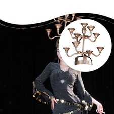 Belly Dance Candle Holder Lightweight Candlestick Premium Headwear Candelabra