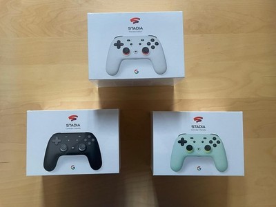 3x Google Stadia-Controller - ungeöffnet