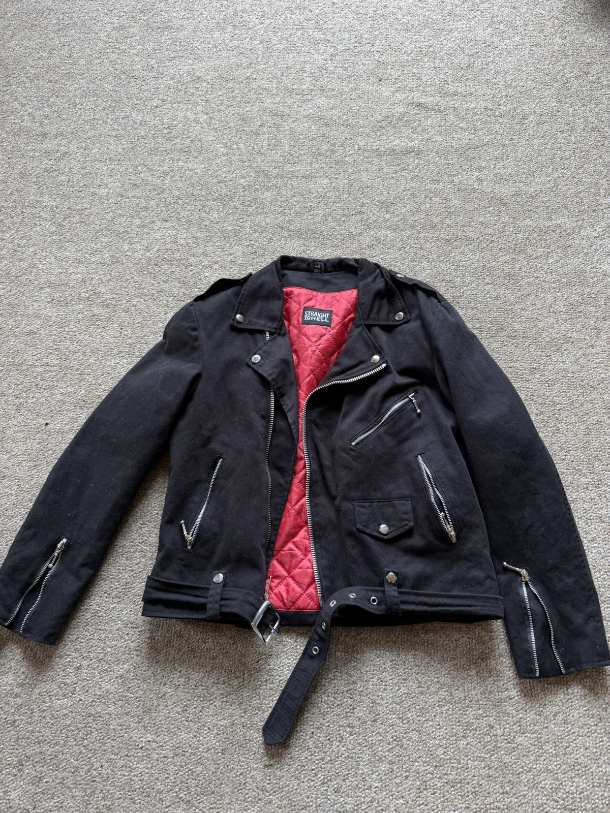 Straight to Hell Commando Canvas Jacket Size 42 N… - image 1