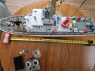 Nkok Us Coast Guard Cutter Chandeleur Rc Boat 29" Restoration Or Parts