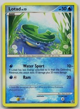 Pokemon TCG Lotad 92/132 Secret Wonders LP on eBay