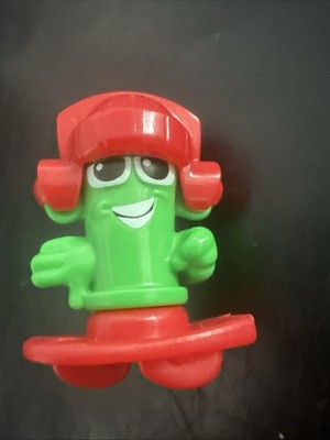 Little Man Red Hat Kinder Joy Multi Color Plastic Mini Collectible Toy 40