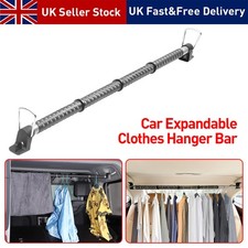 Car Clothes Hanger Bar Hanging Vehicle Cloth Expandable Clothes Rods Telescopic