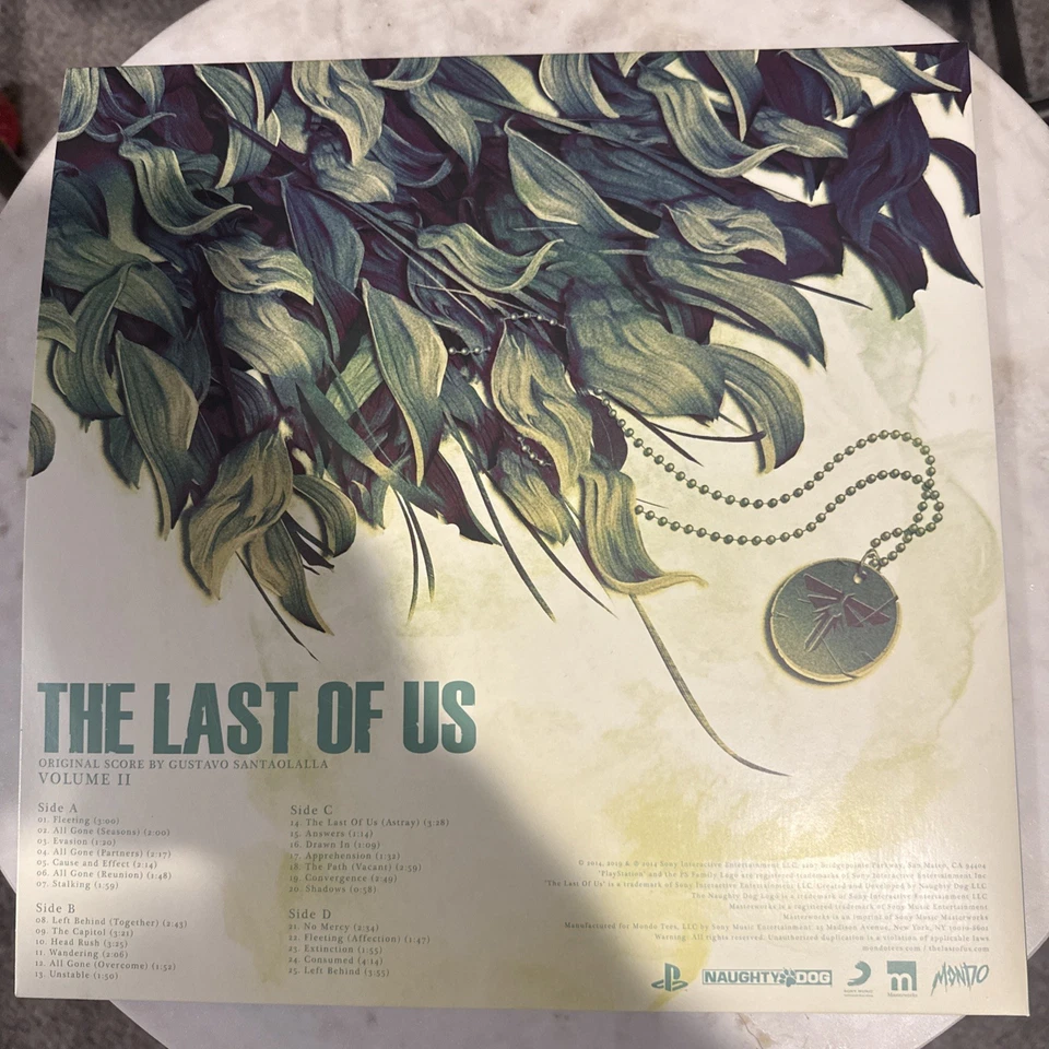 The Last of Us (Original Score - Volume 2) Mondo Records NM Color 2LP - Image 3 of 3