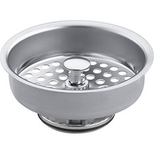 KOHLER 48694 K8803-CP K803-CP Duostrainer Basket Strainer, Polished Chrome