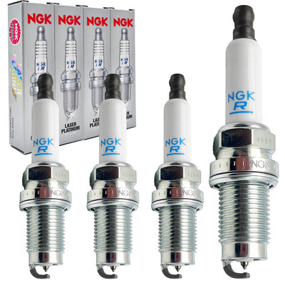NGK 4x ZÜNDKERZE PZFR6R 5758 Für AUDI A1 A3 VW GOLF 5 TIGUAN SEAT SKODA 1.4 TSL