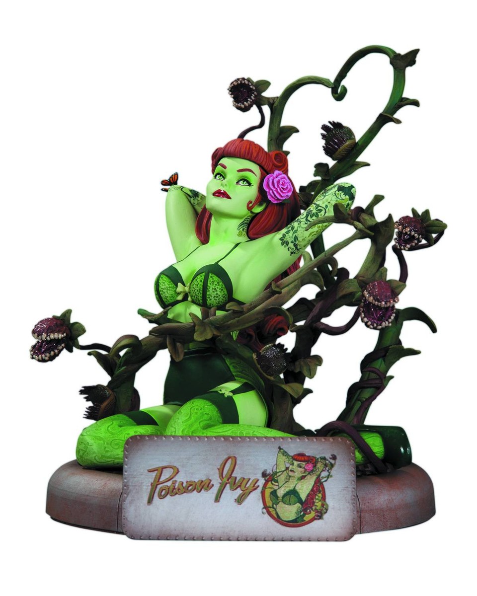 Bombshells Poison Ivy Statue 1st Edition DC Collectibles Joker