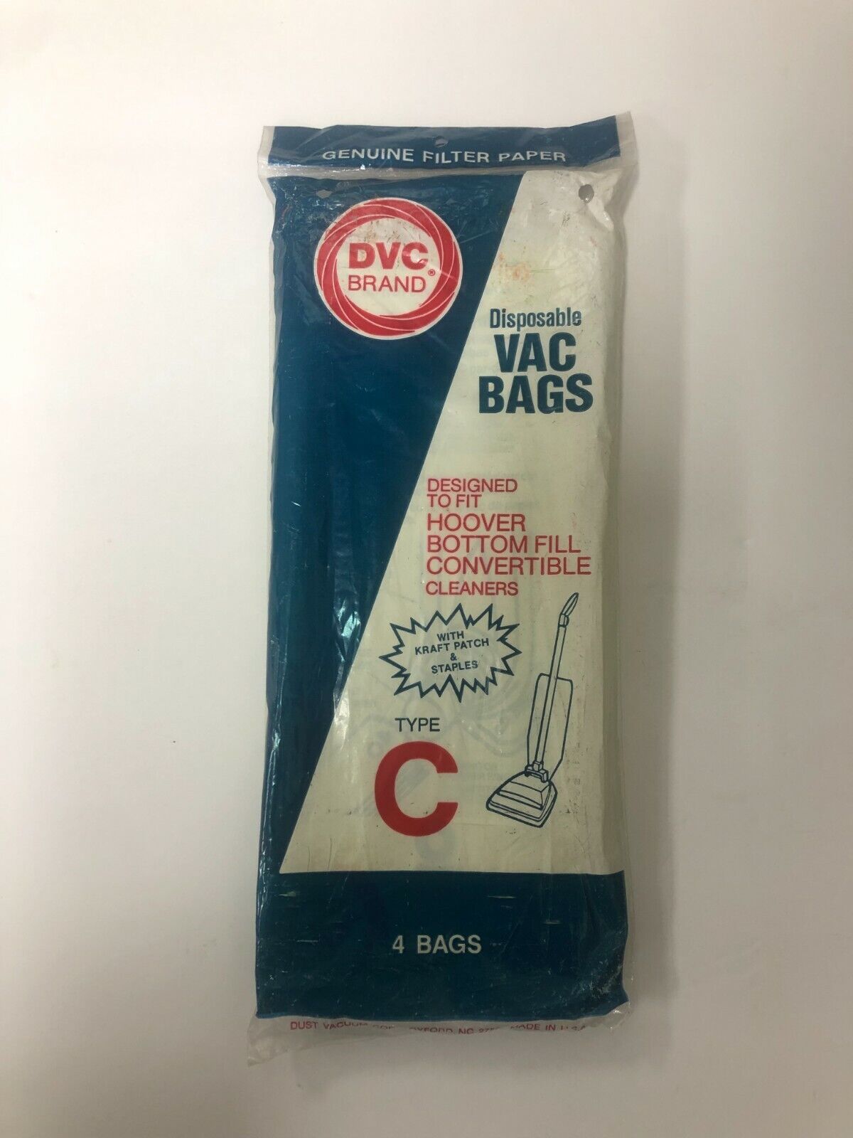 Hoover Vacuum Bag Type c