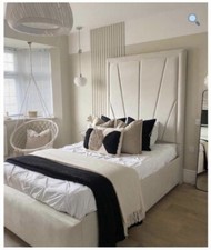 Panel 70" luxury ottoman storage gas lift Plush Velvet Upholstered Bed Frame