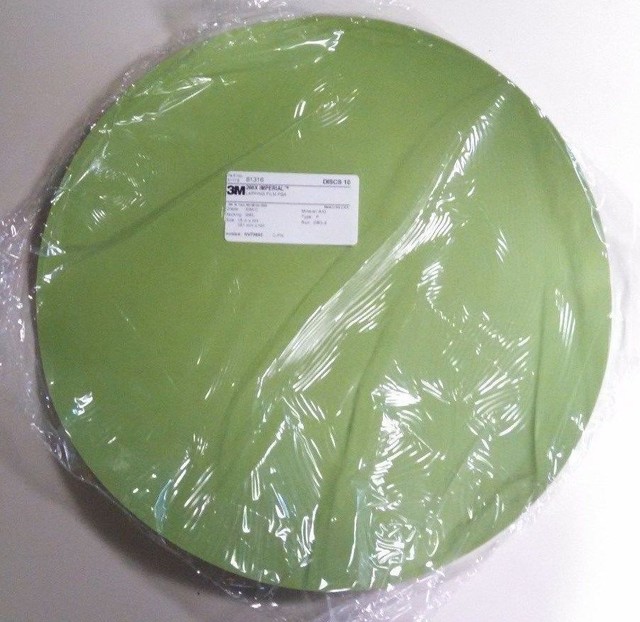 3M LAPPING FILM 15XNH 266X 30MIC 3MIL ALUMINIUM OXIDE PSA STICKY BACK