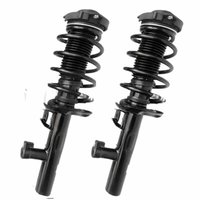 2PCS Front Shock Struts Assys Electric Fit VW Passat CC Golf VI Scirocco Touran