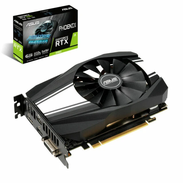 ASUS NVIDIA GeForce RTX 2060 NVIDIA Computer Graphics Cards for