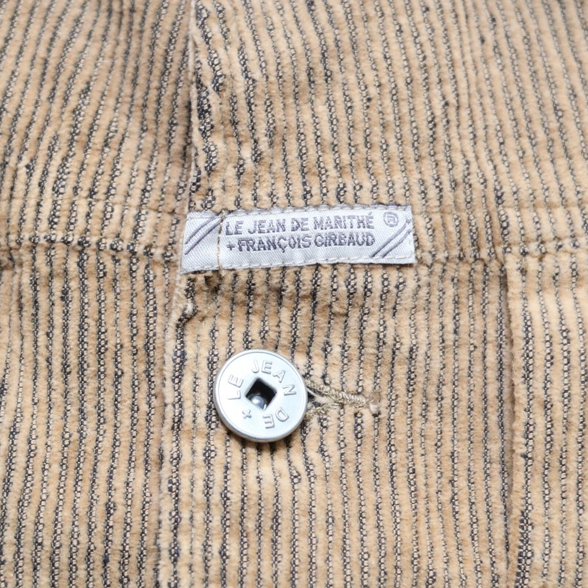 Vintage 00s Marithe Francois Girbaud Corduroy Trucker Jacket Rap 