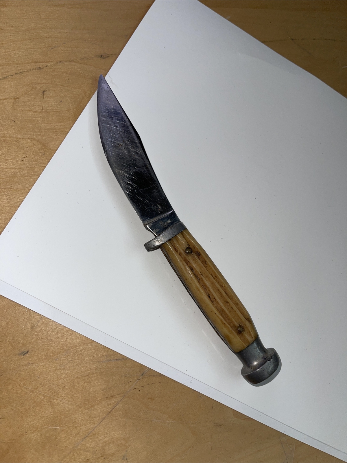 Vintage Q Steel Knife eBay