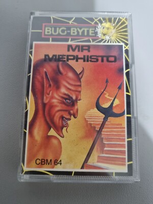 RAR - Bug-Byte Mr Mephisto Commodore 64 Kassette - C64 - KOSTENLOSER VERSAND