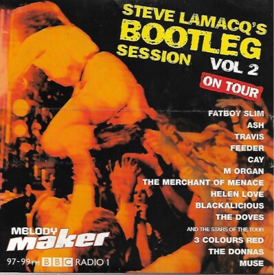STEVE LAMACQ BOOT LEG SESSION Vol.2 (V.A.)CD mit Melody Maker CD guter Zustand