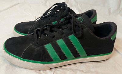 Adidas Neo SE Daily Vulc G53356 Sneaker Schwarz Grün Größe: 44 (US 10) (UK 9.5)