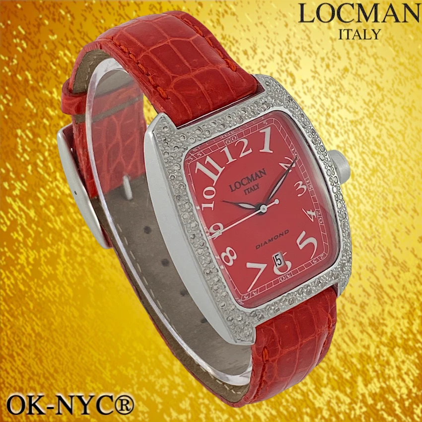 Reloj Mujer LOCMAN DIAMOND REF 488 Bisel Diamantes Cuarzo 32 mm x 43 mm Foto 3 de 4