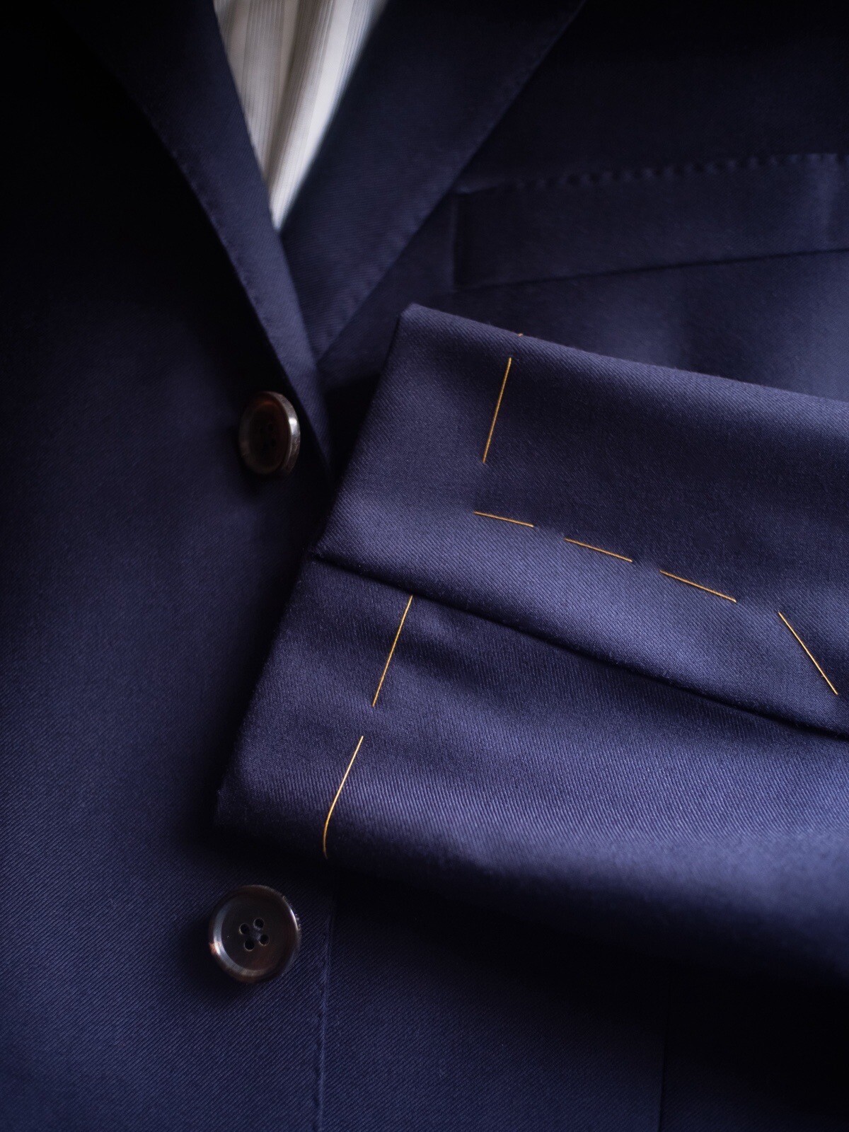 THOM BROWNE x BROOKS BROTHERS Black Fleece Navy Jacket Blazer 40R Made