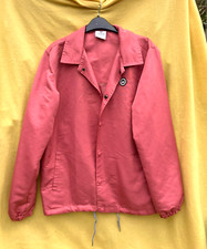 Justhype Hype Size M Medium Lightweight Jacket Salmon Press Studs Drawstring
