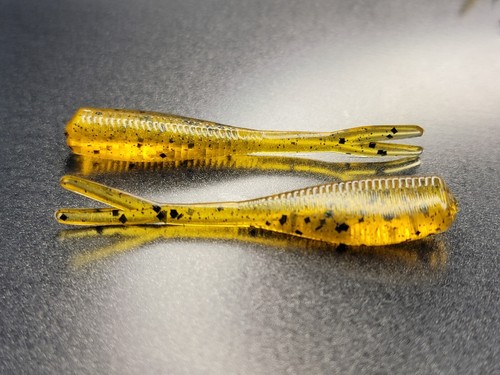 20 Leurres Souples Crappie Baby Shad – Gabarit Crystal Flash – Pour Panfish Et Perche