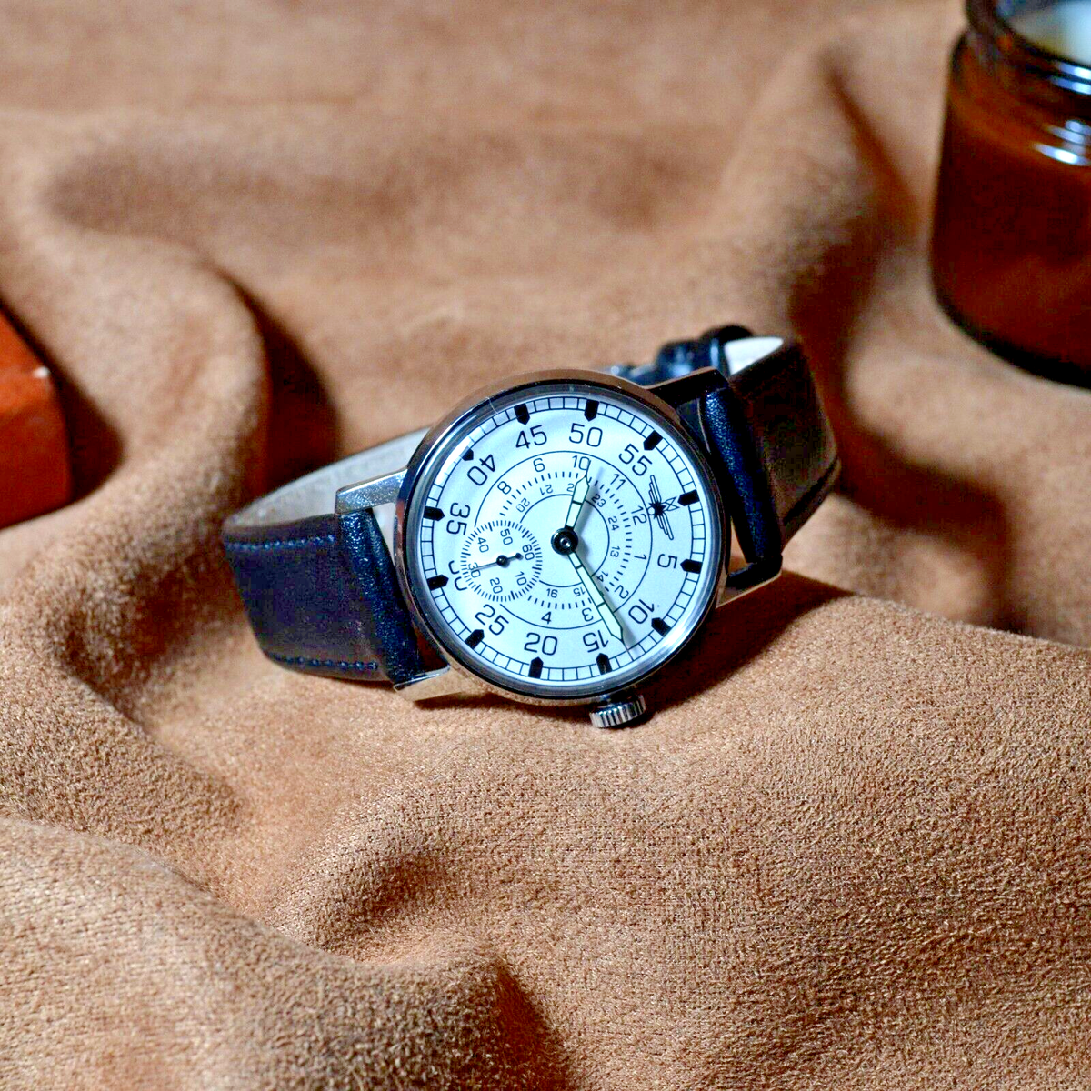 Soviet Vintage WristWatch Pobeda Aviator Vintage Mechanical Watch