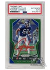 Lawrence Taylor 2019 Panini Prizm Green Autograph Card #293 PSA/DNA (Red)