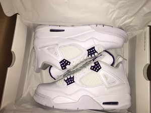 jordan 4 metallic purple size 7