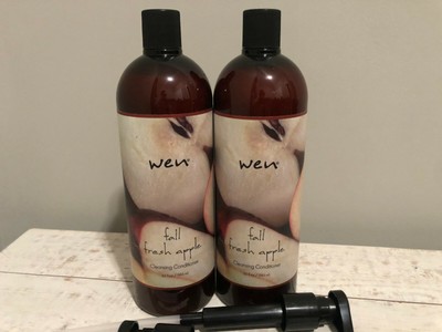 Wen Chaz Dean Cleansing Conditioner Fall Fresh Apple 32oz X 2