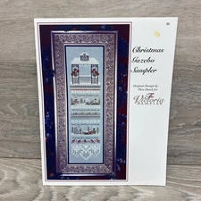 The Victoria Sampler Christmas Gazebo Sampler  Pattern Chart ONLY
