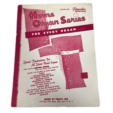 Home Organ Series for Every Organ Volume 1 Popular Melodi-Chord Music of Today