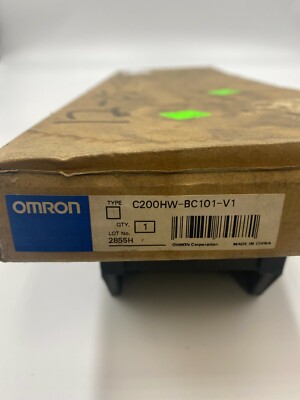 New Omron C200HW-BC101-V1 Base Unit